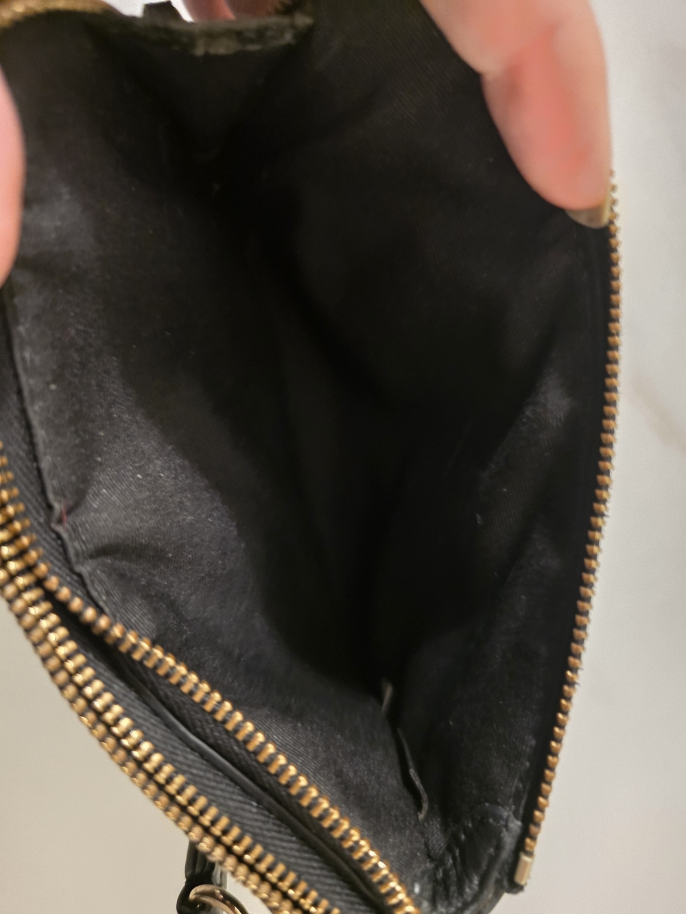 Coach Black Leather Wristlet Wallet - Picture 5 of 9